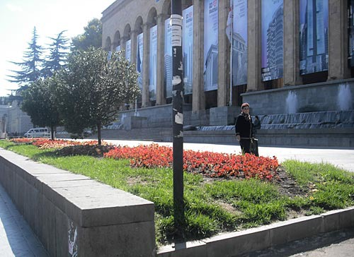 Тбилиси, парламент Грузии, осень 2009 года. Фото "Кавказского Узла"