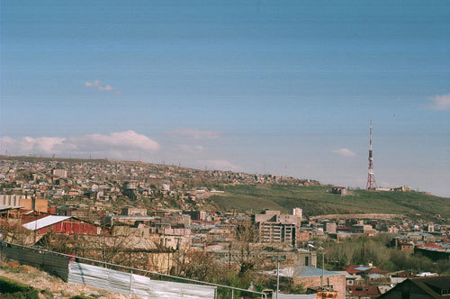 Армения, Ереван, вид с Каскада. Фото "Кавказского Узла"