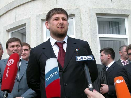 Президент Чечни Рамзан Кадыров. Фото с сайта www.chechnyafree.ru