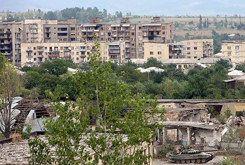 Южная Осетия, Цхинвал. Фото с сайта http://osradio.ru