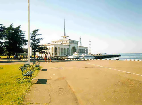 Батуми, столица Аджарии (Грузия). Фото с сайта http://ediline.narod.ru