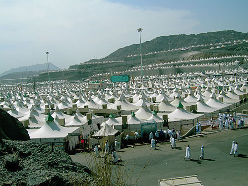 Саудовская Аравия, палаточный городок для паломников в местности Мина. Фото "Кавказского Узла"