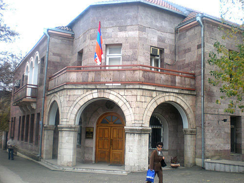 Здание Министерства иностранных дел Нагорного Карабаха. Фото "Кавказского Узла"