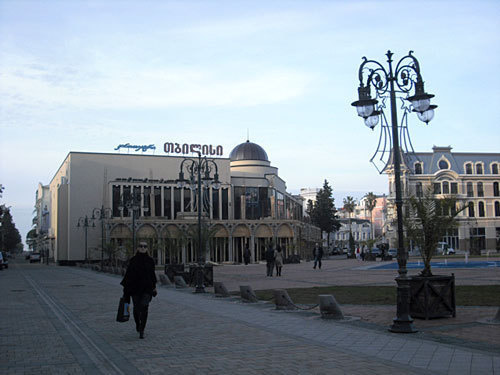Батуми, Аджария (Грузия), декабрь 2009 года. Фото "Кавказского Узла"