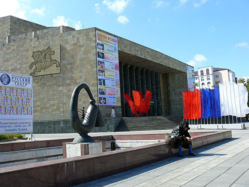 Дагестан, Махачкала, здание Русского театра. Фото "Кавказского Узла"