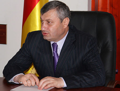 Президент Южной Осетии Эдуард Кокойты. Фото с сайта www.sostav.ru