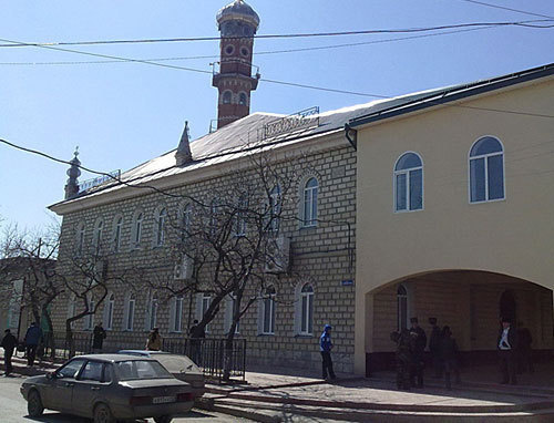 Дагестан, Хасавюрт, главная мечеть. Фото "Кавказского Узла"