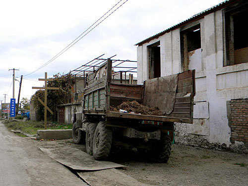 Южная Осетия, на въезде в г.Цхинвал, октябрь 2009 года. Фото "Кавказского Узла"