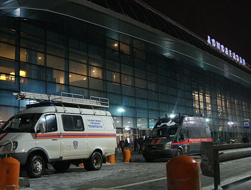 Аэропорт "Домодедово" в день теракта, 24 января 2011 года. Фото "Кавказского узла"