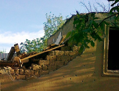 Разрушенный в результате спецоперации 26 мая 2011 г. жилой дом в селе Чонтаул Кизилюртовского района Дагестана, где было найдено тело Джамалудина Шарапудинова. Фото: http://pravozashita05.ru