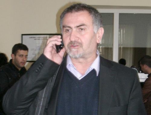 Адвокат Гела Николеишвили в здании городского суда в Батуми, 13 мая 2011 г. Фото "Кавказского узла"
