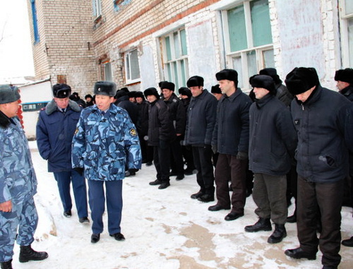 Обход в исправительной колонии № 1 УФСИН России по Республике Калмыкия. 2012 г. Фото пресс-службы УФСИН России по Республике Калмыкия Обход в исправительной колонии № 1 УФСИН России по Республике Калмыкия. 2012 г. Фото пресс-службы УФСИН России по Республике Калмыкия