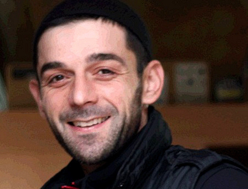 Сотрудник правозащитной организации "МАШР" Мурад Яндиев, удерживаемый в ГУВД Назрани. Фото: http://www.mashr.org