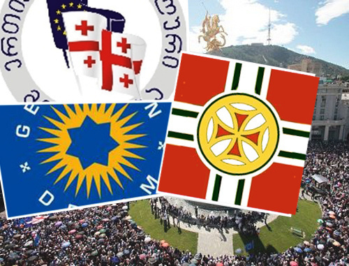 Три избирательных субъекта могут войти в парламент Грузии. Фото: www.facebook.com/OfficialBIDZINAIVANISHVILI
