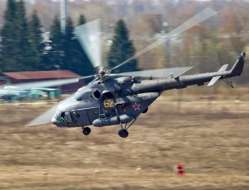 Вертолет МИ-8. Фото: Alex Beltyukov, http://www.airliners.net/photo/Russia---Air/Mil-Mi-8MTV-5/2106399/L