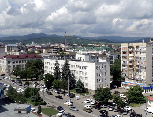 Панорама Нальчика. Фото Луизы Оразаевой для "Кавказского узла"