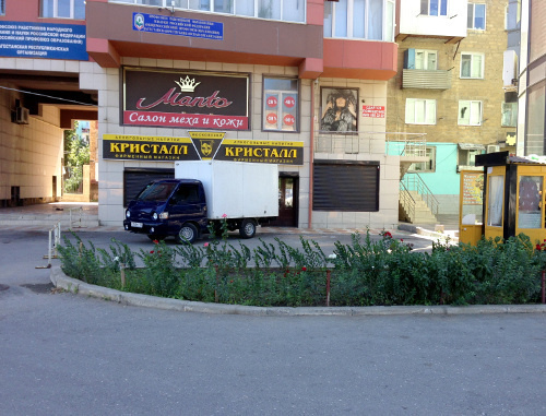 Магазин "Кристалл". Махачкала, проспект Шамиля, 5 августа 2013 г. Фото Махача Ахмедова для "Кавказского узла"