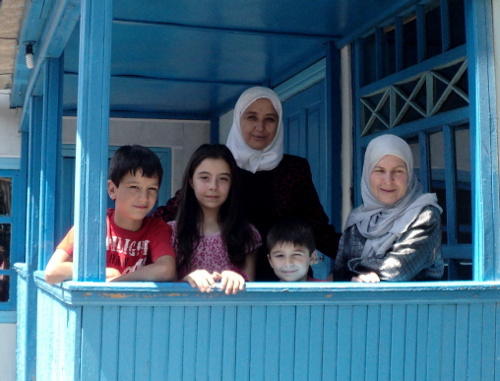 Переселенцы из Сирии в Благовещенке. КБР, Прохладненский район, 2013 г.