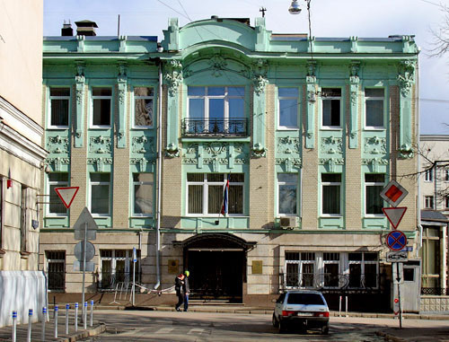 Здание посольства Азербайджана в Москве. Фото: NVO, http://ru.wikipedia.org/