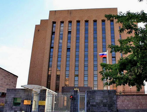 Посольство России в Ереване. Фото http://wikimapia.org/