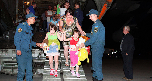 В Волгоград с Украины доставили еще 118 беженцев. Фото: http://www.volganet.ru/news/2464/