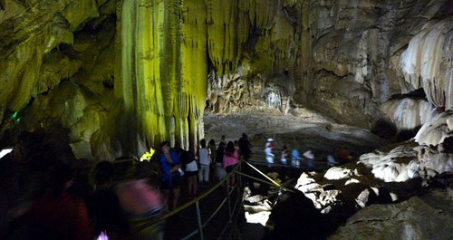 Новоафонская пещера, Абхазия. Фото: Haldey http://ru.wikipedia.org/