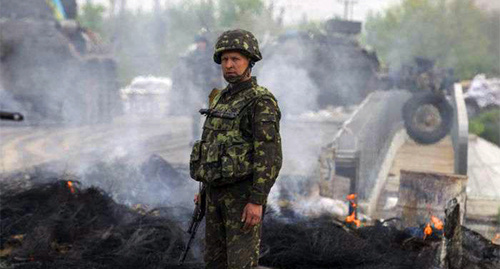 Солдат украинской армии. Фото: http://www.62.ua/article/568783