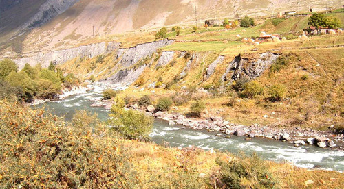 Река Терек, КБР. Фото: Dmitry Gerasimov https://ru.wikipedia.org