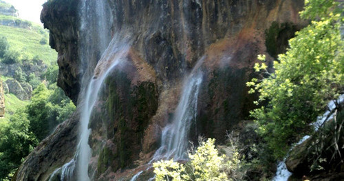 Водопад Гедмишх. КБР. Фото Людмилы Маратовой для "Кавказского узла"