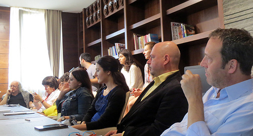 С 23 до 25 сентября представители 11 стран мира встретятся с карабахскими писателями, студентами Арцахского государственного университета, проведут мастер-классы и дискуссии на тему «Литература и цивилизация».  Фото Алвард Григорян 