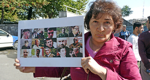 Фотографии 15 активистов, арестованных в ходе акции 5 ноября 2013 года. Фото Армине Мартиросян для "Кавказского узла" 