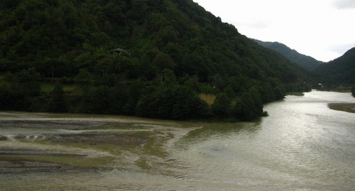 Горная река в Кедском муниципалитете Аджарии, Грузия. Фото Юлии Кашеты для "Кавказского узла"
