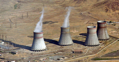 Армянская АЭС. Фото: Bouarf https://ru.wikipedia.org/
