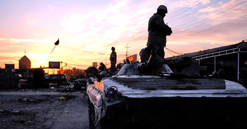 Иракские солдаты на боевом посту. Ирак. Фото: Tech. Sgt. William Greer https://ru.wikipedia.org/