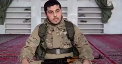 Халифат Надир Абу Халид в Сирии на джихаде. Кадр из видео пользователя kazim samu http://www.youtube.com/watch?v=LC_SB4cGcl0