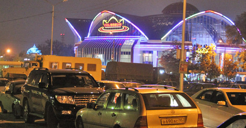 Спортивная арена Колизей, где проходил бой между Чагаевым и Окендо. Фото Магомеда Магомедова для "Кавказского узла"