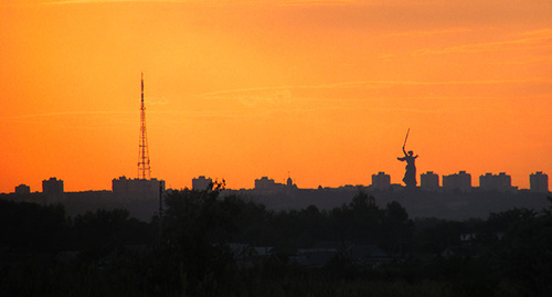 Вид на Волгоград. Фото Вячеслава Ященко для "Кавказского узла"