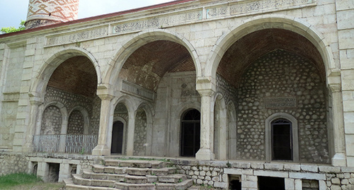 Верхняя мечеть в городе Шуши. Нагорный Карабах, май 2015 год. Фото Алвард Григорян