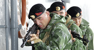 Антитеррористические учения морской пехоты завершились в Астрахани