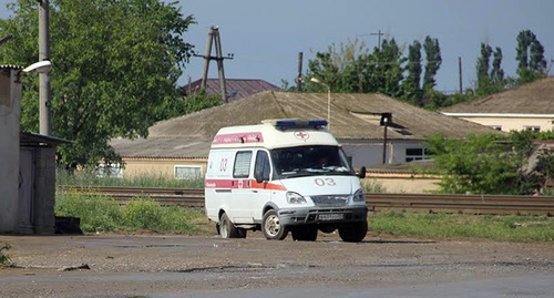 Машина скорой медицинской помощи. Фото Магомеда Магомедова