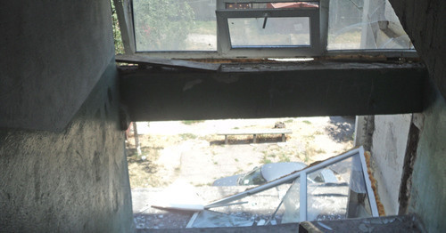 Квартира, пострадавшая во время спецоперации. Нальчик, июль 2015 г. Фото Людмилы Маратовой для "Кавказского узла"