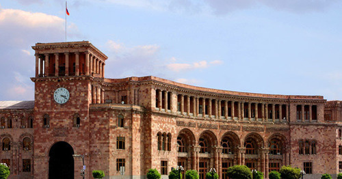 Здание правительства Армении. Фото: правительство республики Армении http://www.gov.am/