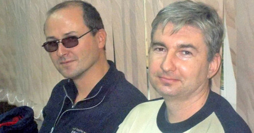 Михаил Долиев (справа). Фото Елены Гребенюк для "Кавказского узла"