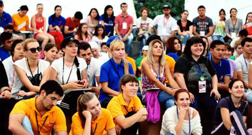 Участники молодежного форума "Машук". Фото: http://машукфорум.рф/новости/