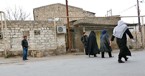 Жители Нардарана. 1 декабря 2015 г. Фото Азиза Каримова для "Кавказского узла"