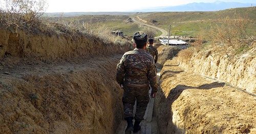 Военнослужащии Армии обороны Нагорного Карабаха. Декабрь 2015 года. Фото Алвард Григорян для "Кавказского узла"