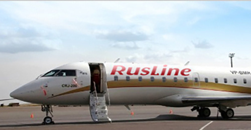 Самолёт авиакомпании "РусЛайн" Фото: http://www.rusline.aero/read/about/