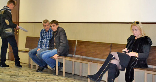Потерпевшие в ожидании суда. Сочи, 1 марта 2016 г. Фото Светланы Кравченко для "Кавказского узла"