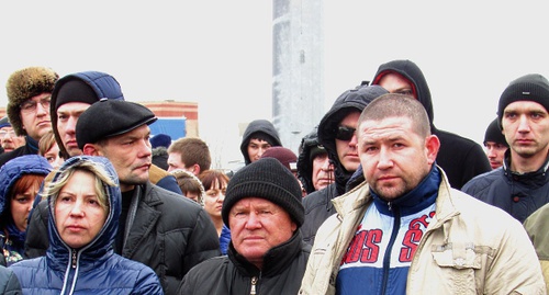 Участники митинга в Волгограде. 19 марта 2014 года. Фото Вячеслава Ященко для "Кавказского узла"