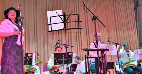 Концерт в честь Международного дня джаза в Сочи. 30 апреля 2016 г. Фото Светланы Кравченко для "Кавказского узла"